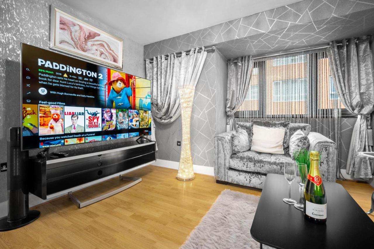 Luxury City Centre Apartment - Parking - Smart Tv - Wifi - Intercom Birmingham Exterior foto